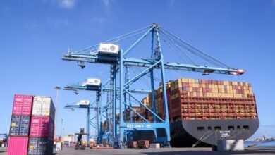 90 ألف طن صادرات وواردات متنوعة في ميناء دمياط خلال 24 ساعة