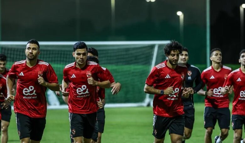 الأهلي يستأنف تدريباته استعدادا لمواجهة سموحة في الدوري