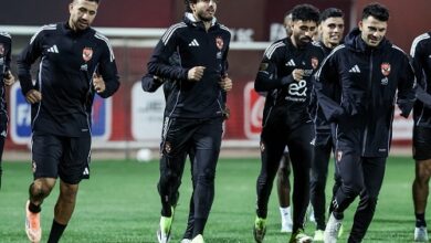 الليلة.. الأهلي يختتم تدريباته استعدادا لمواجهة زد في الدوري