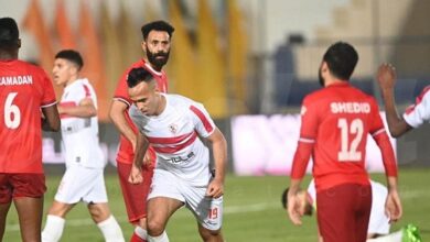 شوط أول سلبي بين الزمالك وحرس الحدود