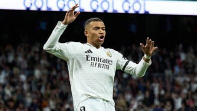 غياب مبابي.. قائمة ريال مدريد لمواجهة بنفيكا في دوري الأبطال