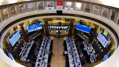 مؤشر قطاع البنوك بالبورصة يرتفع بنسبة 0.77% خلال مستهل تعاملات اليوم