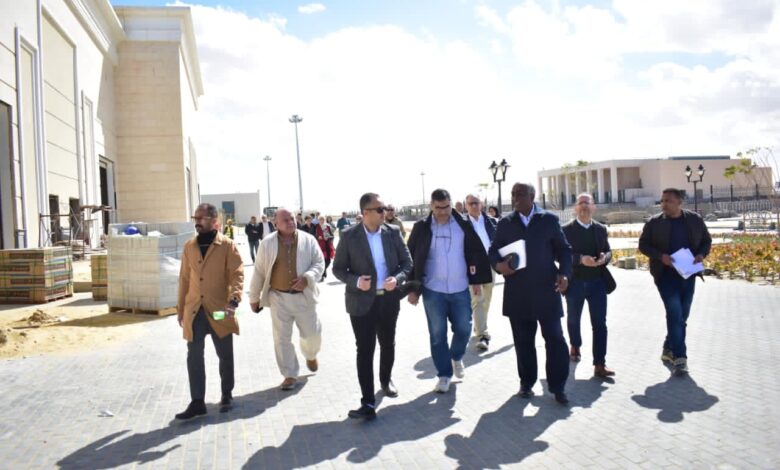 مدينة العلمين الجديدة تستقبل وفدا من الخارجية استعدادا لاستضافة قمة الاتحاد الإفريقي مدينة العلمين الجديدة تستقبل وفدا من الخارجية استعدادا لاستضافة قمة الاتحاد الإفريقي