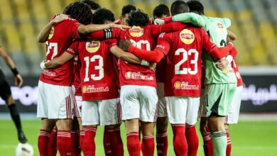 موعد مباراة الأهلي المقبلة أمام المقاولون العرب والقناة الناقلة