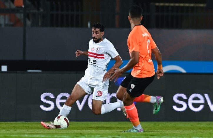 منسي والدباغ وبيزيرا في هجوم الزمالك أمام الحدود منسي والدباغ وبيزيرا في هجوم الزمالك أمام الحدود