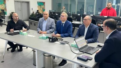 وزير البترول يزور مركز التحكم بالشبكة القومية للغاز الطبيعي