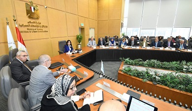 وزيرة الإسكان توجه بدفع العمل وتلافي الملاحظات بمشروع حدائق تلال الفسطاط
