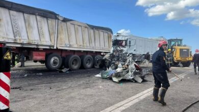 وزيرة التضامن تتابع تداعيات حادث تصادم جنوب بورسعيد .. وتوجه بصرف مساعدات لأسر الضحايا