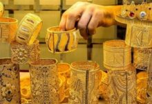 أسعار الذهب تتراجع 80 جنيها بالأسواق المحلية.. وعيار 21 يسجل 6960 جنيها