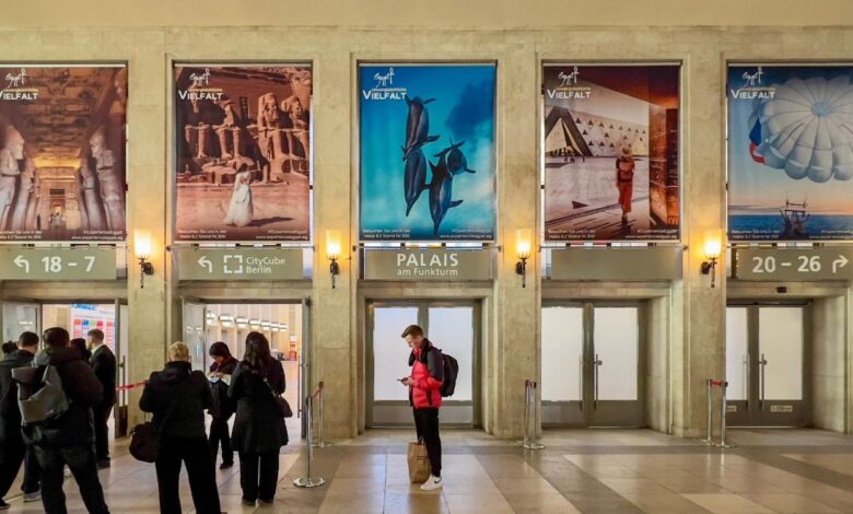 السياحة تطلق حملة خارجية موسعة في برلين للترويج للمقصد السياحي المصري السياحة تطلق حملة خارجية موسعة في برلين للترويج للمقصد السياحي المصري