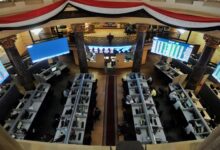 مؤشر قطاع البنوك بالبورصة يتراجع بنسبة 1.69% خلال مستهل تعاملات اليوم