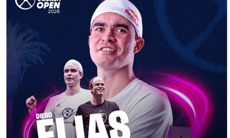 البيروفي دييجو إلياس يحقق لقب بطولة الجونة الدولية للإسكواش 2026