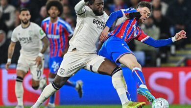 التعادل يحسم مواجهة وست هام وكريستال بالاس في الدوري الإنجليزي