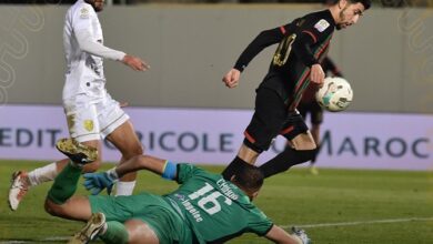 الجيش الملكي يهزم نهضة بركان بثنائية في ذهاب نصف نهائي دوري أبطال أفريقيا