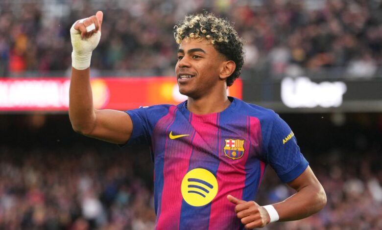 تاريخي مع برشلونة.. يامال يتفوق على هالاند برقم أوروبي استثنائي