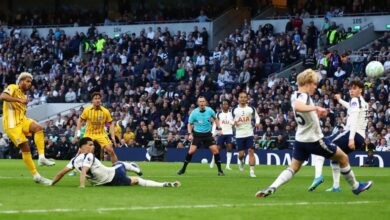 تعادل قاتل من برايتون.. إثارة +90 تبقي توتنهام في دائرة الخطر بـ«بريميرليج»