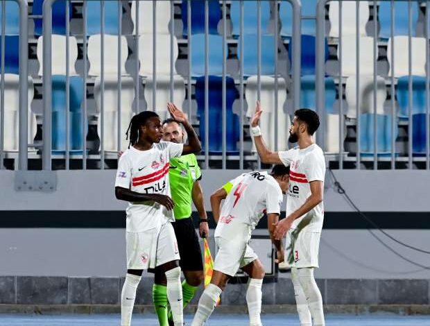 تقسيمة فنية في تدريبات الزمالك قبل مواجهة شباب بلوزداد