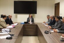 رئيس جهاز تنمية التجارة الداخلية يبحث مع رئيس غرفة بورسعيد ميكنة خدمات السجل التجاري بالغرفة