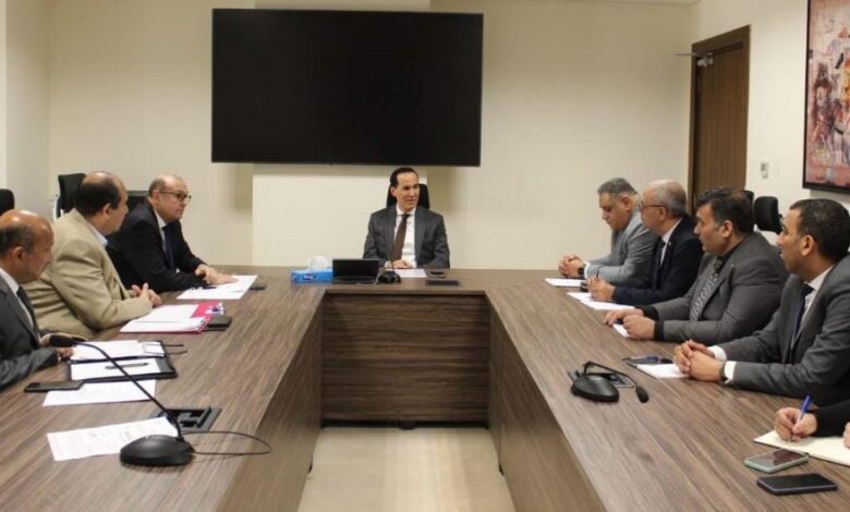 رئيس جهاز تنمية التجارة الداخلية يبحث مع رئيس غرفة بورسعيد ميكنة خدمات السجل التجاري بالغرفة