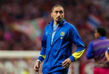 رافينيا يعتذر عن إشارته لجماهير أتلتيكو مدريد بعد خروج برشلونة من دوري أبطال أوروبا