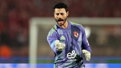 عقوبة مغلظة تهدد محمد الشناوي بعد طرده أمام سيراميكا