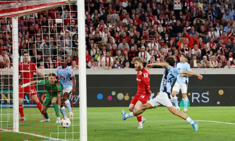 فرايبورج وأستون فيلا على أعتاب نصف نهائي الدوري الأوروبي