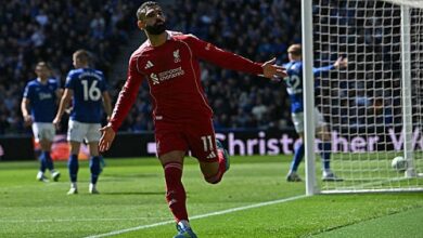 قبل رحيله.. صلاح يسجل هدفًا تاريخيًا في ديربي ليفربول وإيفرتون