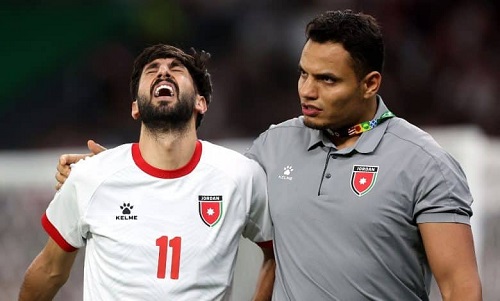 الاتحاد الأردني يحسم موقف يزن النعيمات والقريشي من المشاركة في كأس العالم