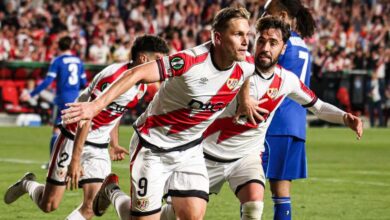 رايو فاليكانو يفوز أمام ستراسبورج في ذهاب نصف نهائي دوري المؤتمر الأوروبي
