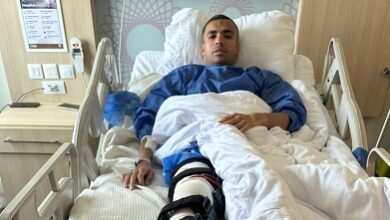 مصطفى الشهدي يجري جراحة الرباط الصليبي بنجاح